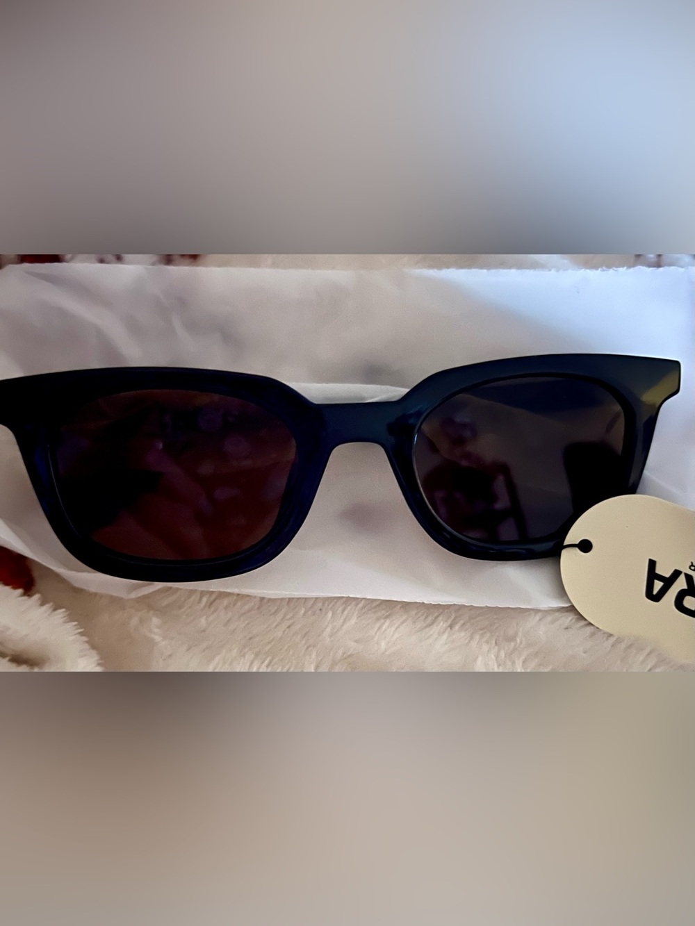 Women's Brown Sunglasses with Tinted Lenses - Picture 5 of 8